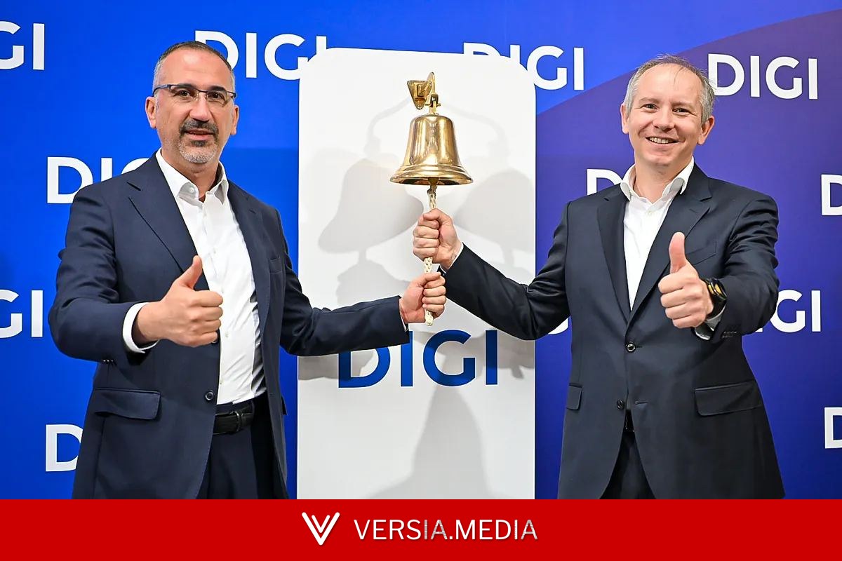 Digi cae en Bolsa tras llegar a subir un 7%, con un elevado volumen de demanda