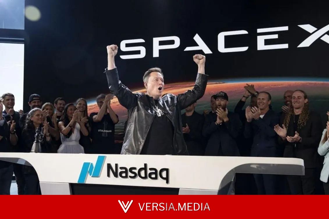 SpaceX llega a perder el precio de su salida a Bolsa