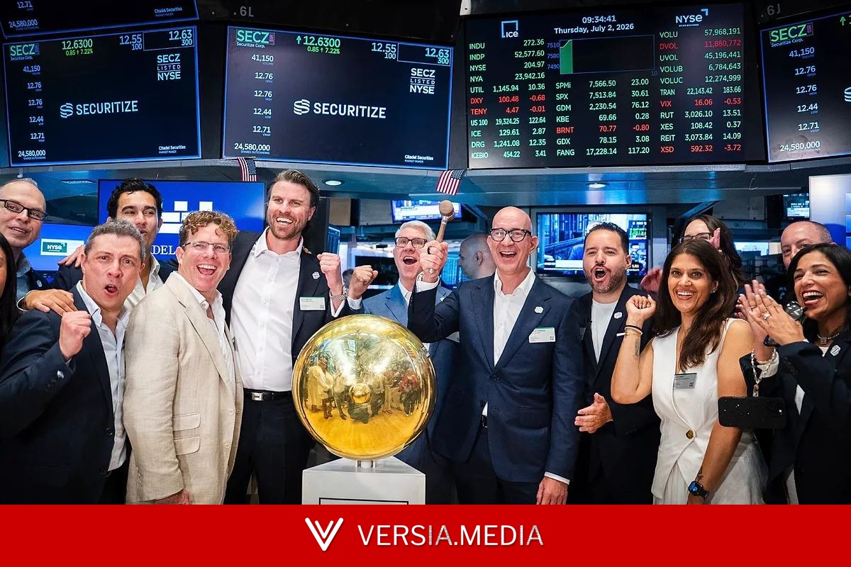 Securitize, el primer unicornio español en Wall Street, debuta con una subida del 11%