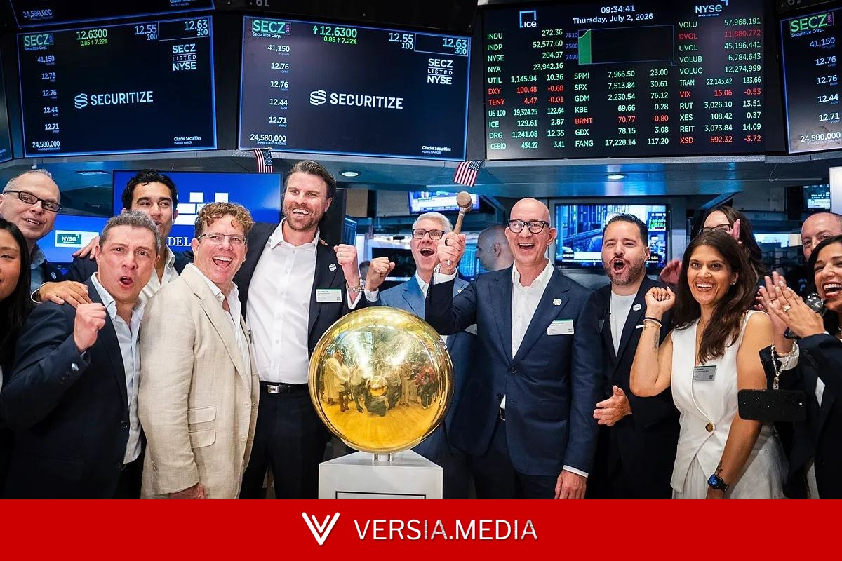 Securitize, el unicornio español en Wall Street, se desploma un 30% desde su debut